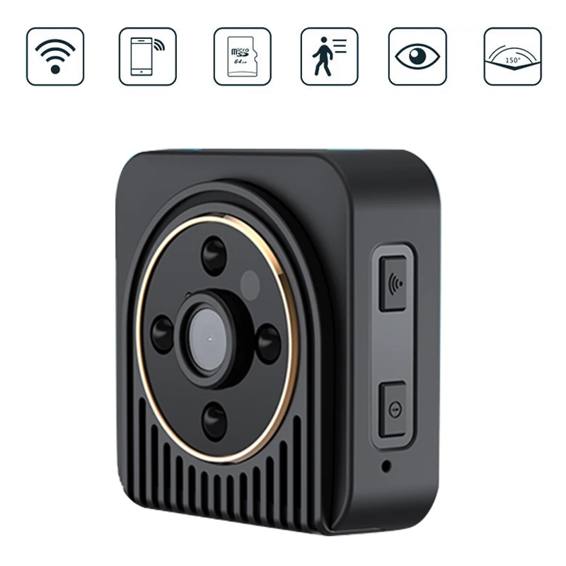 Мини-камера H5 720P камера Wifi P2P IP камера ночного видения мини видеокамера DV диктофон Спортивная уличная велосипедная камера DVR