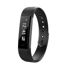 ТПУ спортивный шагомер ID115 начиная управление Смарт Браслет медиа развлечения мобильный позиционирование и так далее Многофункциональный