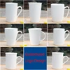 Tasse à café blanche Pure de tasse en céramique de LOGO fait sur commande de sortie d'usine ► Photo 2/4