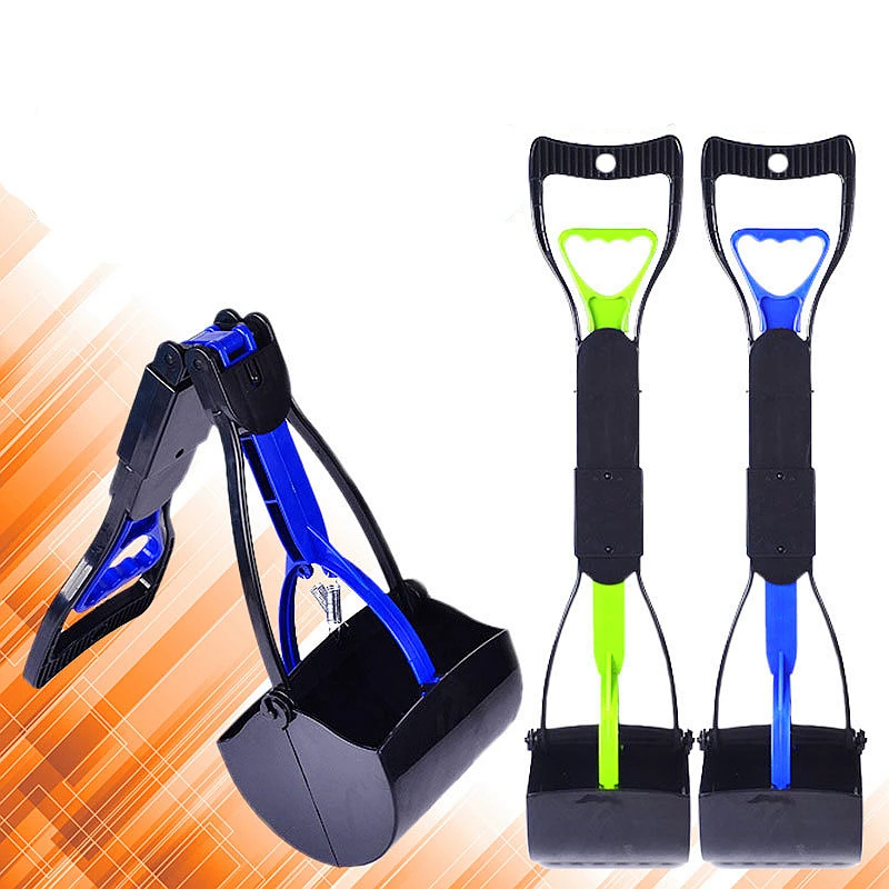 Собака Pooper Scooper кошки отходов Длинные Ручка Пылесоса Палочки до Портативный