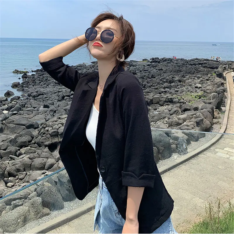 

Alien Kitty Female New Style Plus Size Hot Sale 2019 Casual Blazers Autumn Coat Office Lady Long Sleeve Jacket 2 Colors