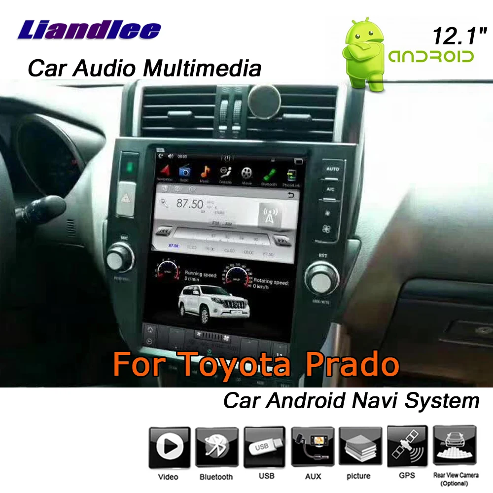 Clearance Liandlee 12.1" Android For Toyota Prado 150 2015~2019 Stereo Car Vertical screen Radio Video BT GPS Map Navi Navigation System 13 Clearance Liandlee 12.1" Android For Toyota Prado 150 2015~2019 Stereo Car Vertical screen Radio Video BT GPS Map Navi Navigation System 13