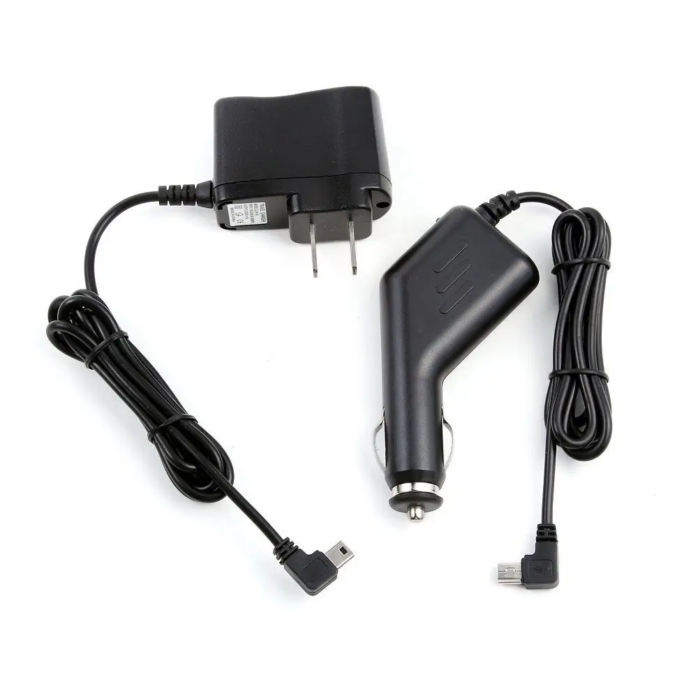 Car Charger +AC/DC Home Wall Power Adapter For Garmin GPS Oregon 600 t/m 650 t/m