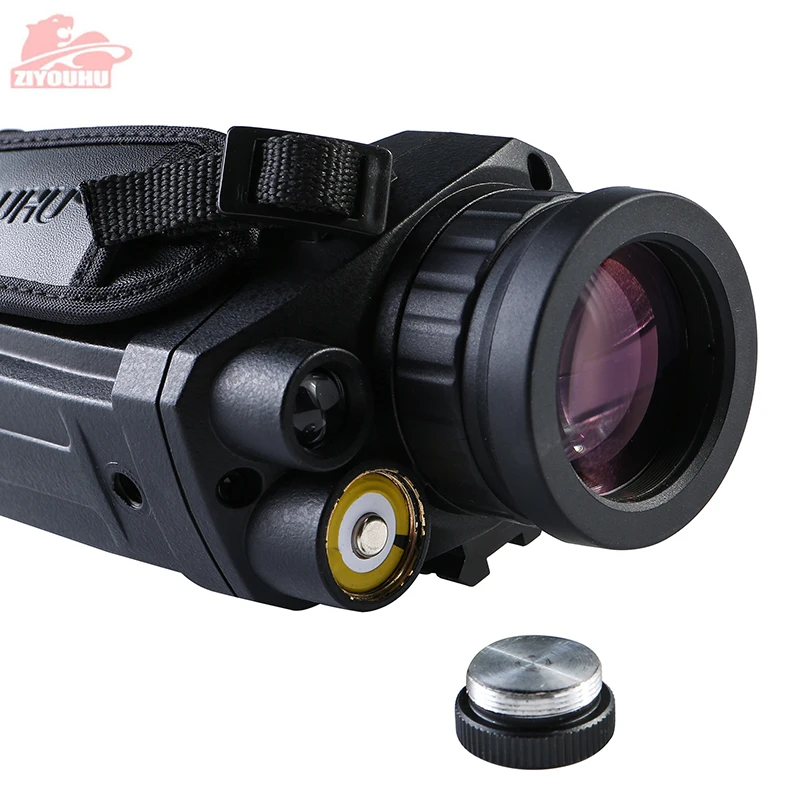 ZIYOUHU Infrared HD Digital Night Vision Device Optical Hunting Patrol 5x35 Monocular Night Goggles Video Recording Camouflage