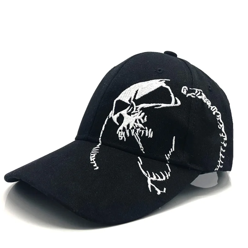 عالية الجودة للجنسين القطن كرة البيسبول في الهواء الطلق كاب الجمجمة التطريز Snapback الأزياء الرياضية القبعات للرجال والنساء كاب