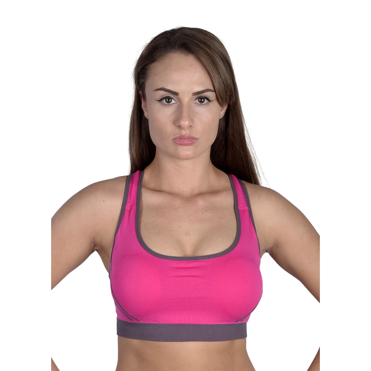 BadAssApparel Women's Fitness Tank Top Large Pink (1)