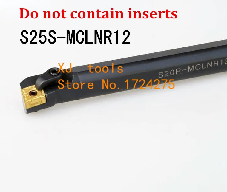 

S25S-MCLNR12/S25S-MCLNL12 25mm Lathe Cutting Tools CNC Turning Tools Machine Tools Internal Metal Boring Bar Type MCLNR/L