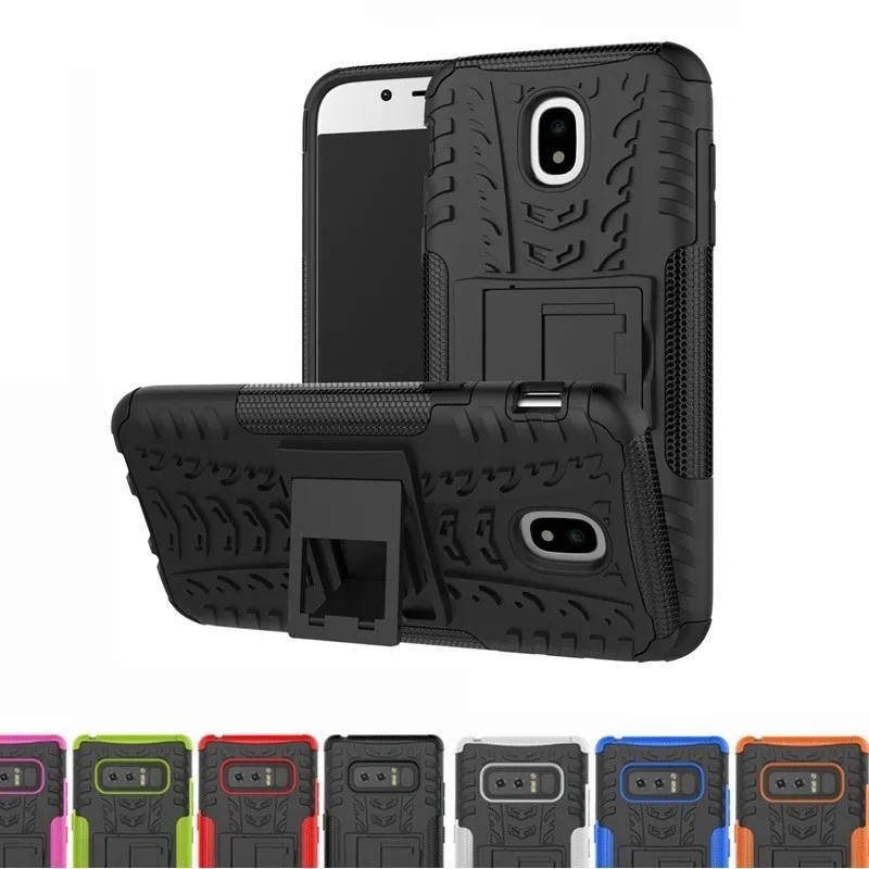 

Armor Hard PC Silicone Cover For Samsung Galaxy A3 A5 A7 2017 J3 J5 J7 Pro J2 Prime J4 J6 J8 A6 A8 2018 S9 S8 Plus Note 8 9 Case