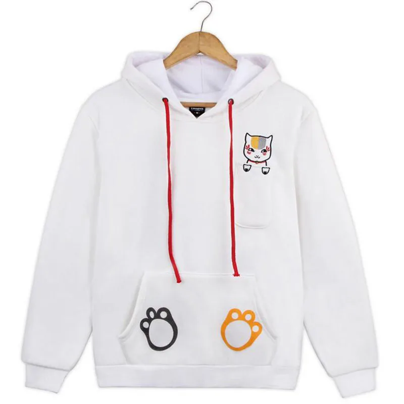 Аниме Natsume Yuujinchou Толстовка для девочек и мальчиков Детское пальто женщин Nyanko Sensei