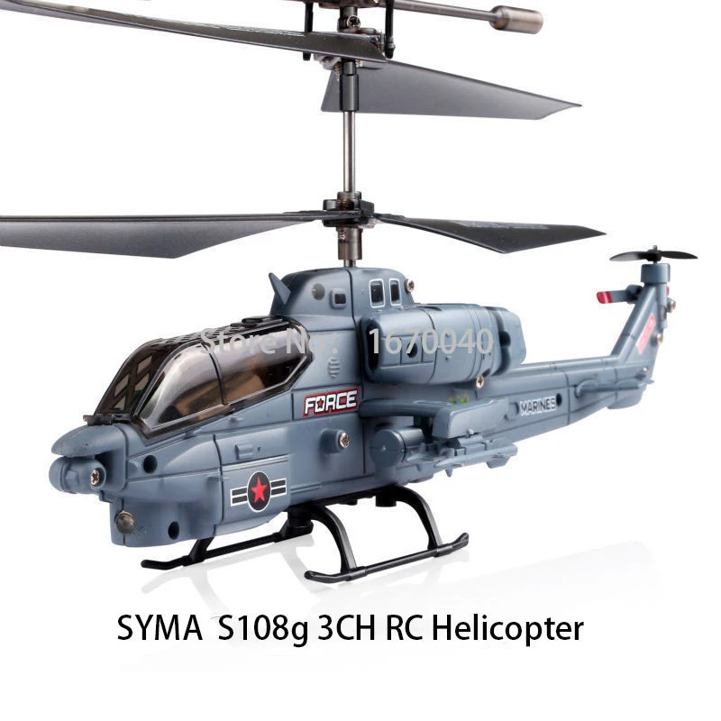RC Helicopter SYMA s108g 3CH RC Marines 