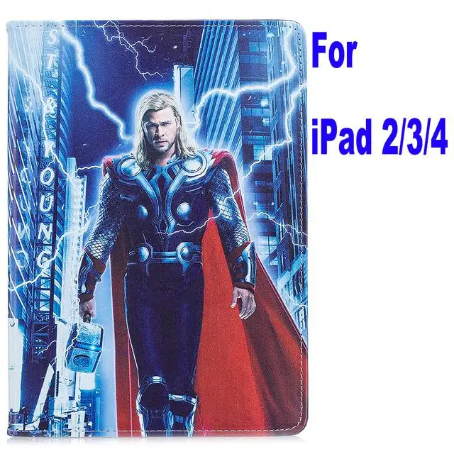 Чехол для ipad 4 air 2 ipad 9,7 ipad mini 1/2/3/4/5 Pro Movie Marvel Мстители эндгейм Тор стенд coque capa Cover - Цвет: 11