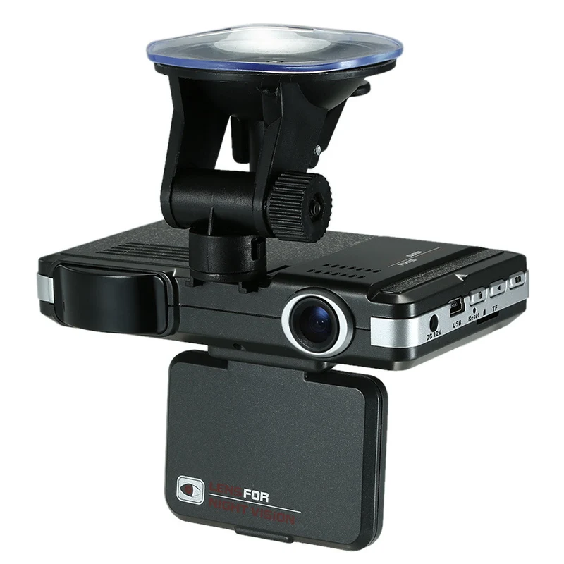  2 in 1 Auto Fahren Recorder Radar Detektor Geschwindigkeit Alert DVR für Sicheres Fahren CSL88