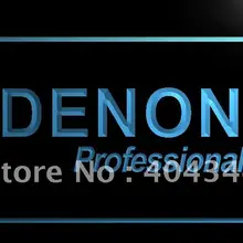 LL037-Denon домашний Театр аудио NR светодиодный знак неонового света