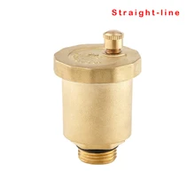 1 пара латунный автоматический вентиляционный клапан 1/" 3/8" 3/" 1" с наружной резьбой, выпускной клапан для солнечного водонагревателя, предельные значения давления
