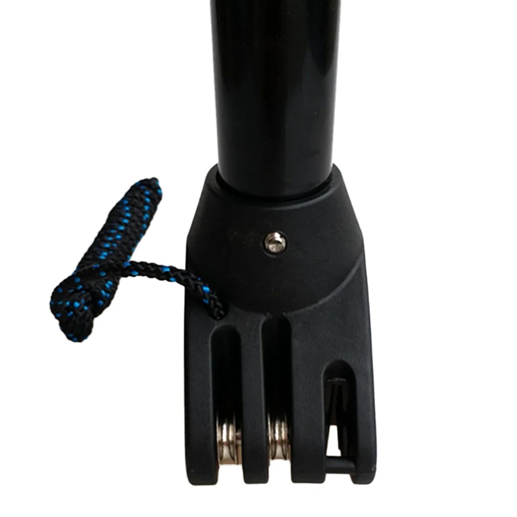 Performance Aluminum Alloy Windsurf Windsurfing Mast Extension Rod Base Mount Adapter & Rope Hardware Accessories