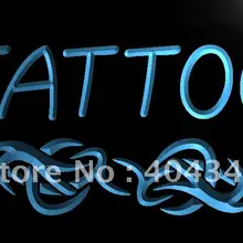 LK254-тату Bar Pub Club приманка светодиодный неоновый свет знак домашнего декора ремесла