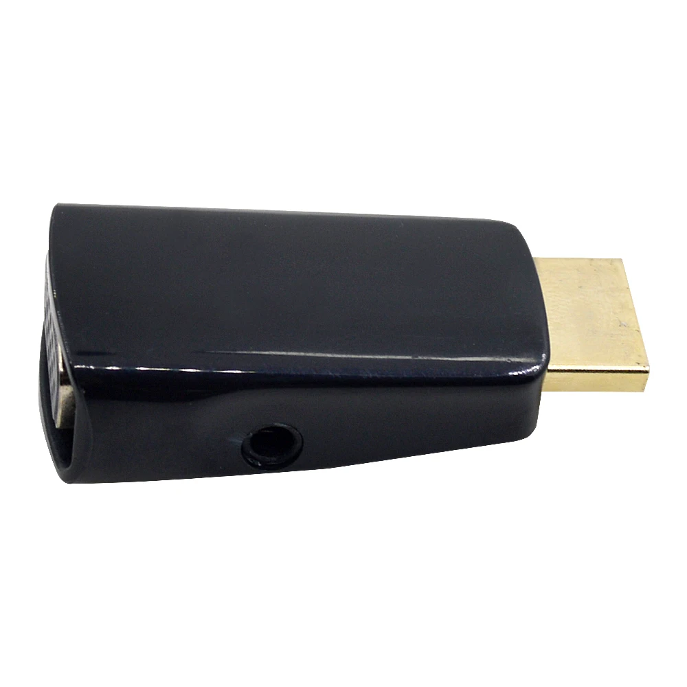 Преобразователь CHIPAL HD 1080P HDMI в VGA адаптер с аудиокабелем 3 5 мм HDMI2VGA для ПК планшета