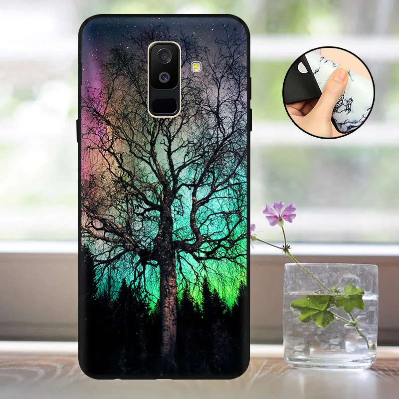 JGS Мягкий A600 A605F чехол для Funda samsung A6 чехол силиконовый матовый задний Чехол для Capas samsung Galaxy A6 Plus чехол бампер - Цвет: JGS