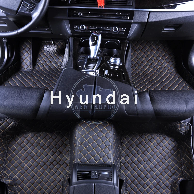 

Car pro car floor mats for Hyundai All Models Hyundai Creta Grand Santafe accent car styling floor mats