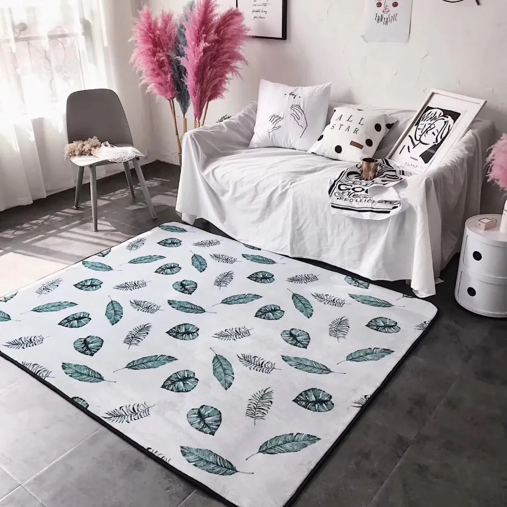 Свободный Стиль диван ковры для Гостиная домашние теплые коврики для Спальня татами ковер в детской комнате Кофе Таблица мягкий коврик