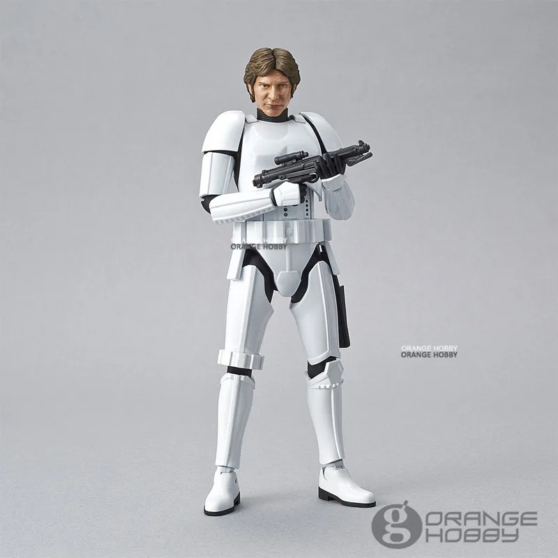 

OHS Bandai Star War 1/12 Han Solo StormTrooper Ver. Assembly Figure Model Kits