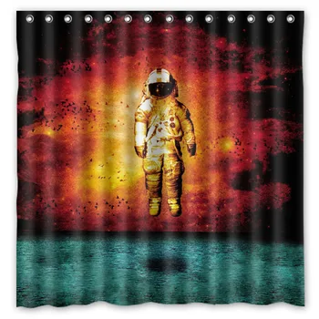 

Eco-friendly Mildewproof Bathtub Shower Curtain With 12 Hooks 71*71 inch Custom Deja Entendu Waterproof Bath Curtain