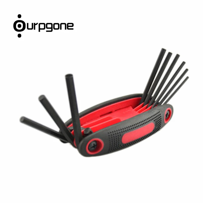 Ourpgone Brand 9Pcs Recurve Bow Wrench Set Universal Allen Folding Hex