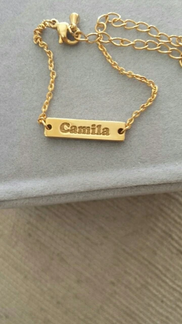 Custom Baby Name Bracelet Girls Adjustable Toddler Child ID Gold Bracelets Stainless Steel Solid Safty Nameplate Birthday Gift image 5