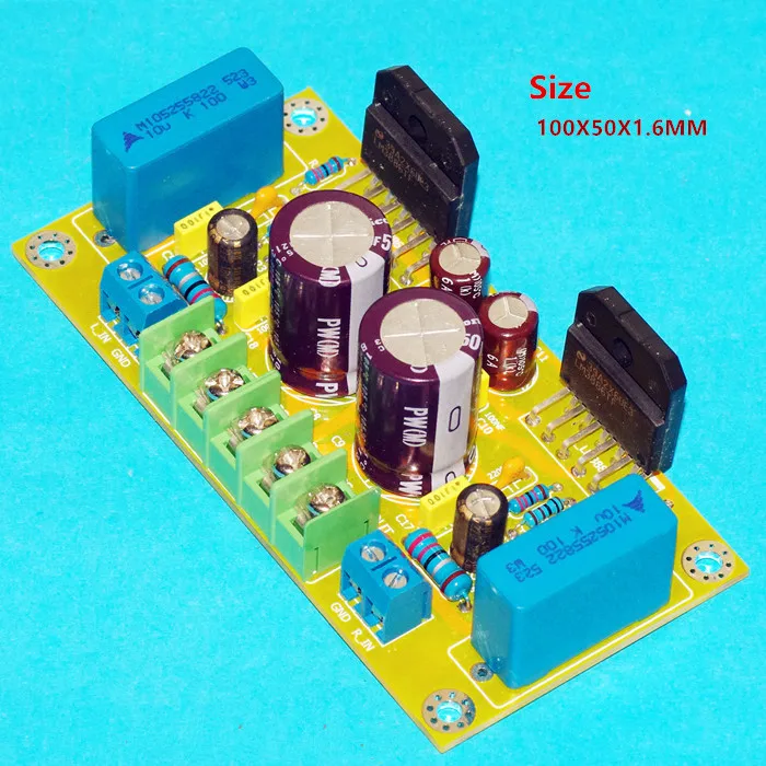 DC20-35V LM3886 двойной 68 Вт+ 68 Вт аудио усилитель мощности плата UPC1237 динамик плата продукта