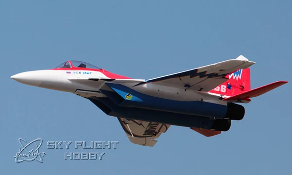 Skyflight LX модель RC Твин 70 мм EDF Самолет jet MIG29 MIG 29 версия комплекта|Радиоуправляемые
