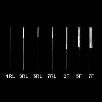 

Best Sale 200PCS/PACK Sterilized Disposable Permanent Makeup Needles For Eyebrow Tattoo Makeup Eyeliner Lips