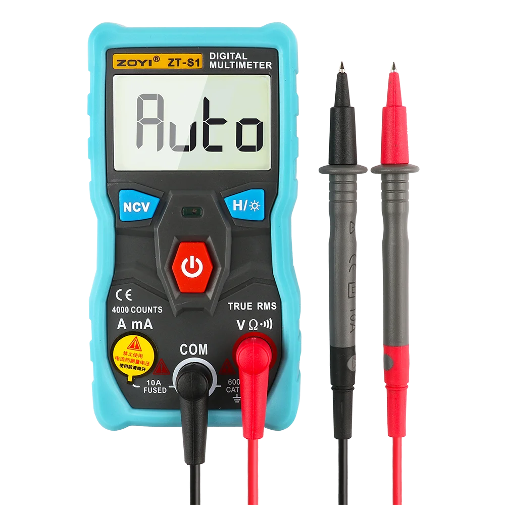 652.75руб. 15% СКИДКА|ZOYI ZT S1/ZT QB3 Цифровой мультиметр зажим тестер Автозапуск True rms automotriz Mmultimetro с NCV ЖК подсветкой + фонарик-in Мультиметры from Инструменты on AliExpress 