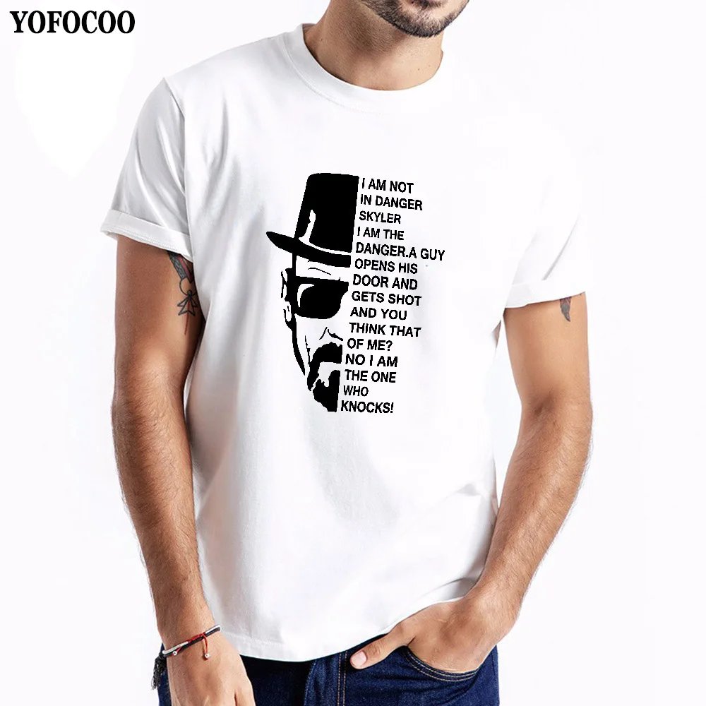

YOFOCOO Print Tees t-shirt Men Tops Hip Hop Casual Funny Cartoon T-shirt Homme Printed Short Sleeve Round Slim Casual T-shirt