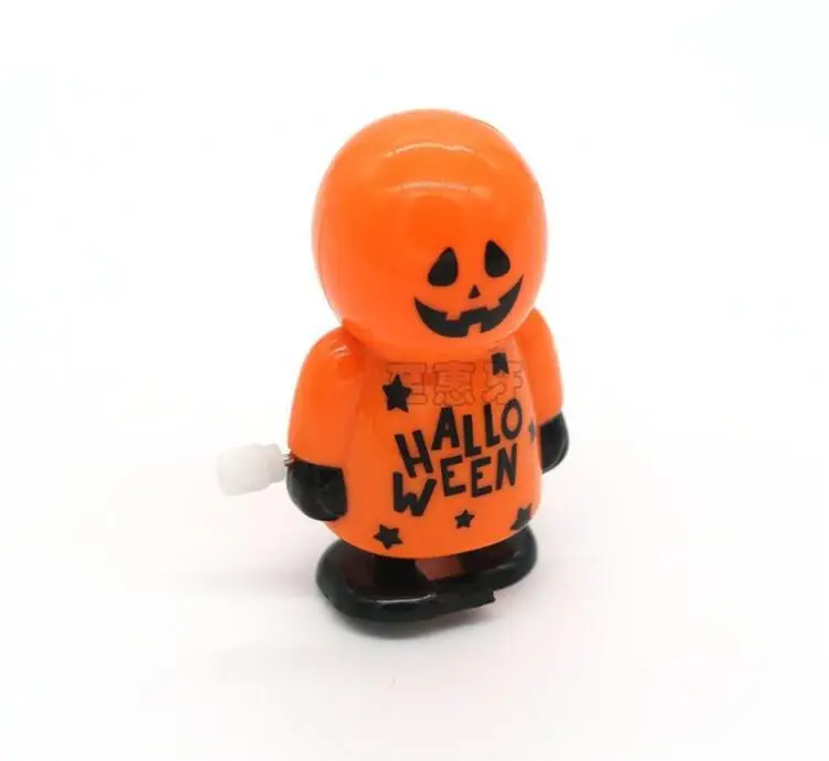 

iWish Halloween Wind Up Walking Orange Imp Jump Ghost Winding Goblin Jumping Apparition For Children Baby Toys All Saints' Day