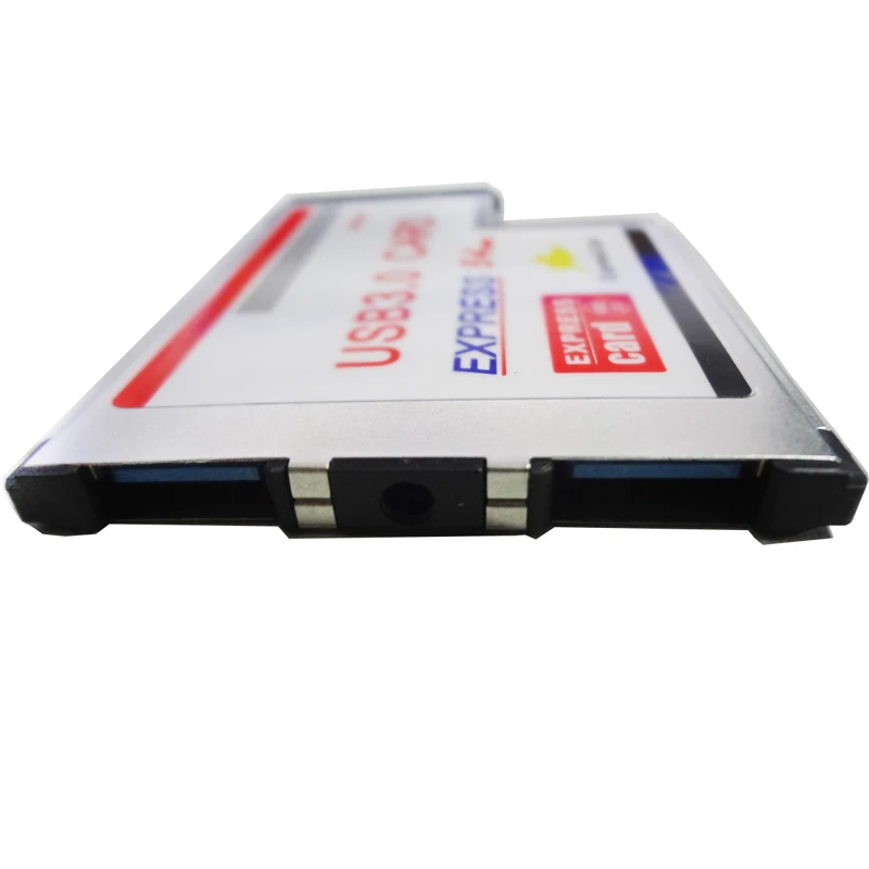Dual 2 Port USB 3.0 ExpressCard Adapter 5Gbps USB HUB ExpressCard 54mm Slot Express Card PCMCIA Converter For Laptop Notebook PC