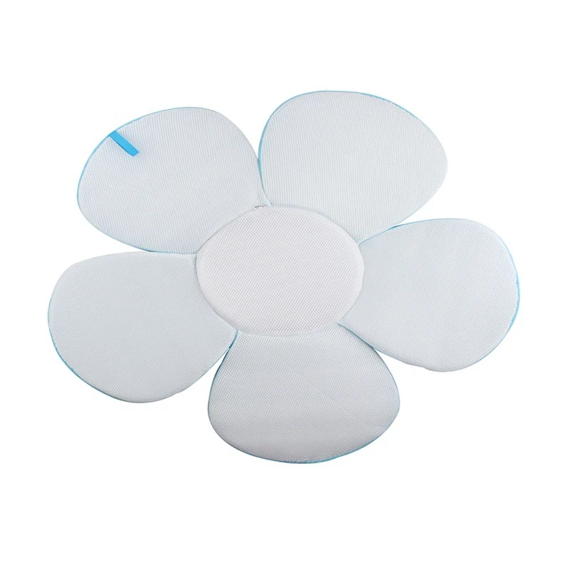 Folding Newborn Baby Bath Tubs Flower Non-slip Bath Tub Flowers Bath For Child bath Cushion Mats