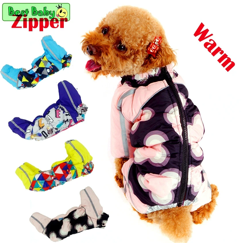 On Sale New Puppy Dog Clothing For Pets Luxury Zipper Jackets Small Big