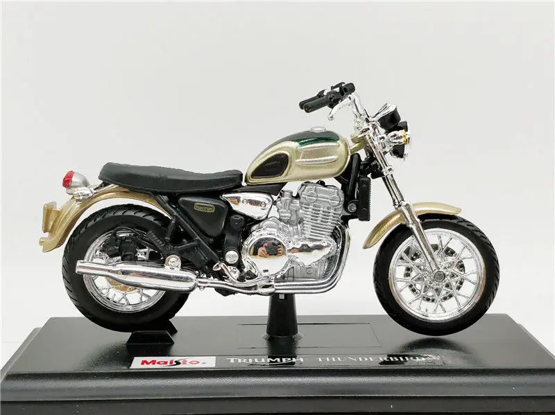 Maisto 1:18 Марка Triumph Thunderbird Мотоцикл Велосипед литья под давлением модель игрушки в коробке