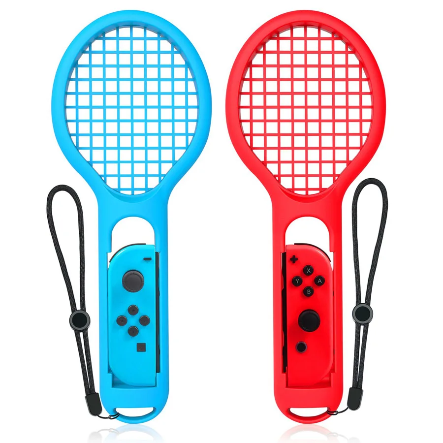 Package 2 10 игровых аксессуаров nintendo Switch, Гоночное колесо+ 2 ручки+ 2 теннисных ракетки+ 4 Аналоговые колпачки для nintendo Switch Joy-con - Цвет: Package 2