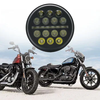 

5-3/4"5.75" Round Ultra thin LED Projection Moto Headlight for motor Sportster, Iron 883, Dyna, 5.75 INCH FXDB Motorcycles