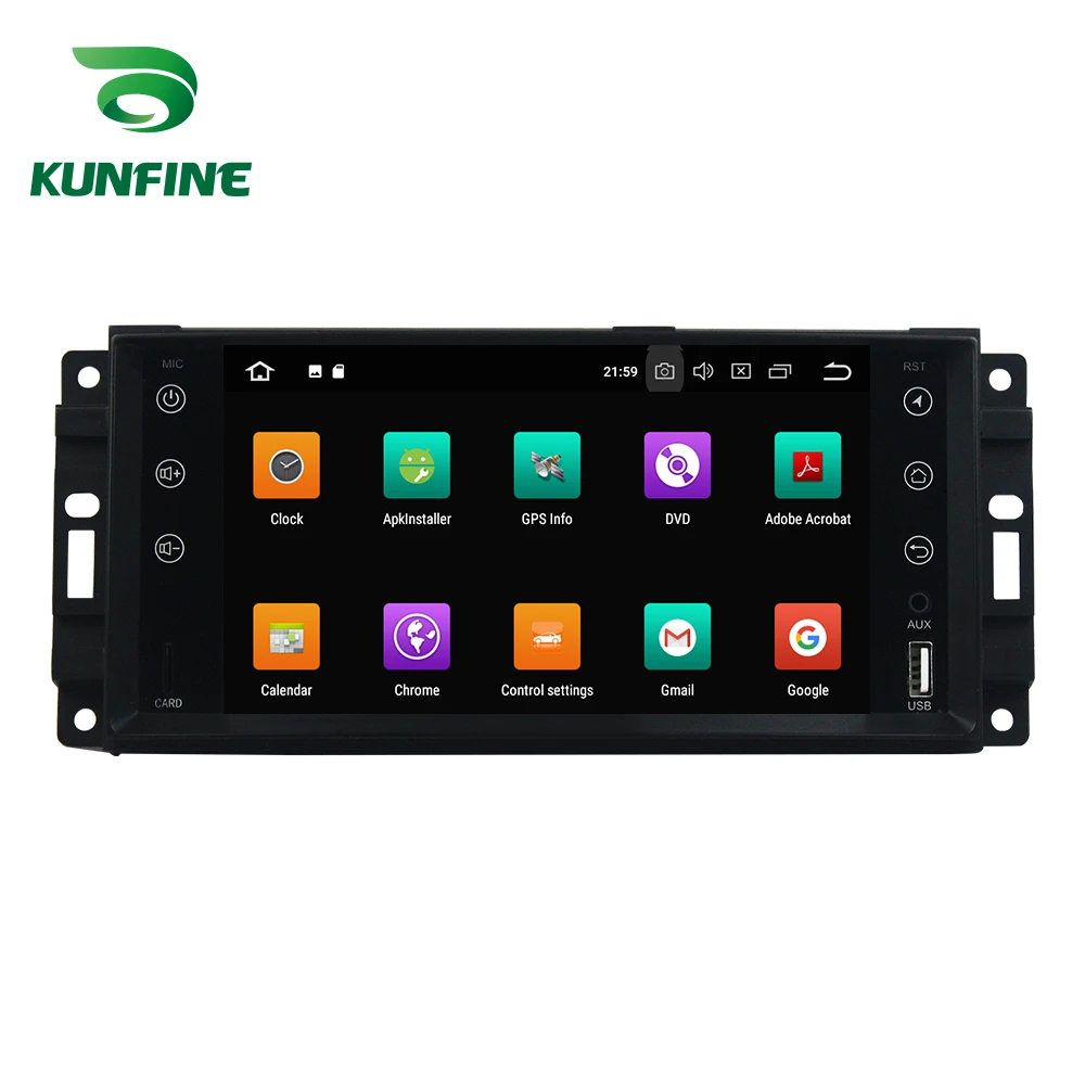 

Octa Core 4GB RAM Android 8.0 Car DVD GPS Navigation Multimedia Player Stereo for Jeep Dodge RAM 1500 Renegate Radio Headunit