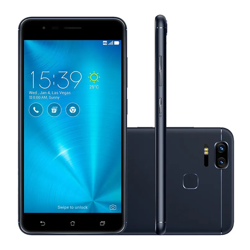 ASUS Zenfone 3 Zoom ZE553KL смартфон с 5 дюймовым дисплеем ОЗУ 4 Гб ПЗУ 128 ГБ 5000 мАч 12