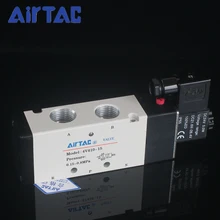 5 Путь 2 Позиция герметизирующая ptfe-лента для 1/" IP65 пневматический направленный Управление электромагнитные клапаны DC 24 V AC 220 V 110 V 12 V 4V410-15 AirTac