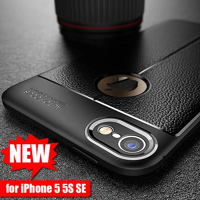 

bumper on 5S case for iPhone 5s case Matte Luxury Soft TPU Shockproof Anti-knock cover for iPhone SE CASE 5 5S 5SE capa house