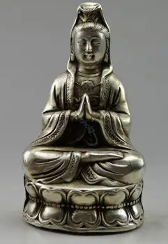 

christmas ymying Buddhism white copper Kwan-Yin Guan Yin Bodhisattva Avalokitesvara halloween