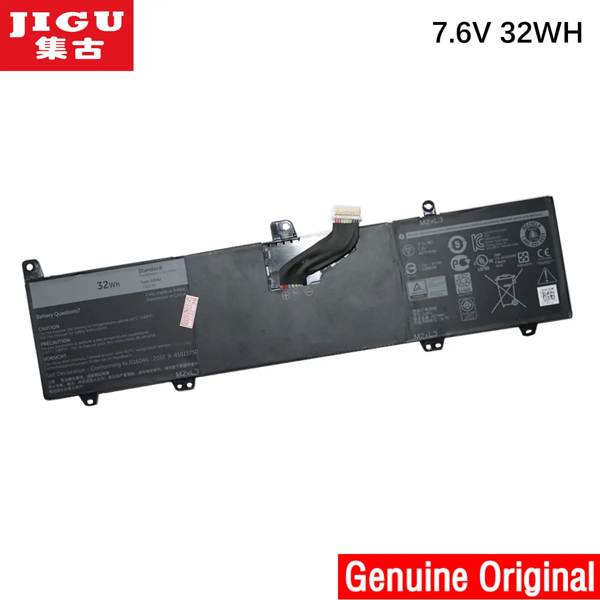 Оригинальный аккумулятор JIGU 0JV6J для ноутбука DELL Inspiron 3162 3164 3168 11 3000 серии |