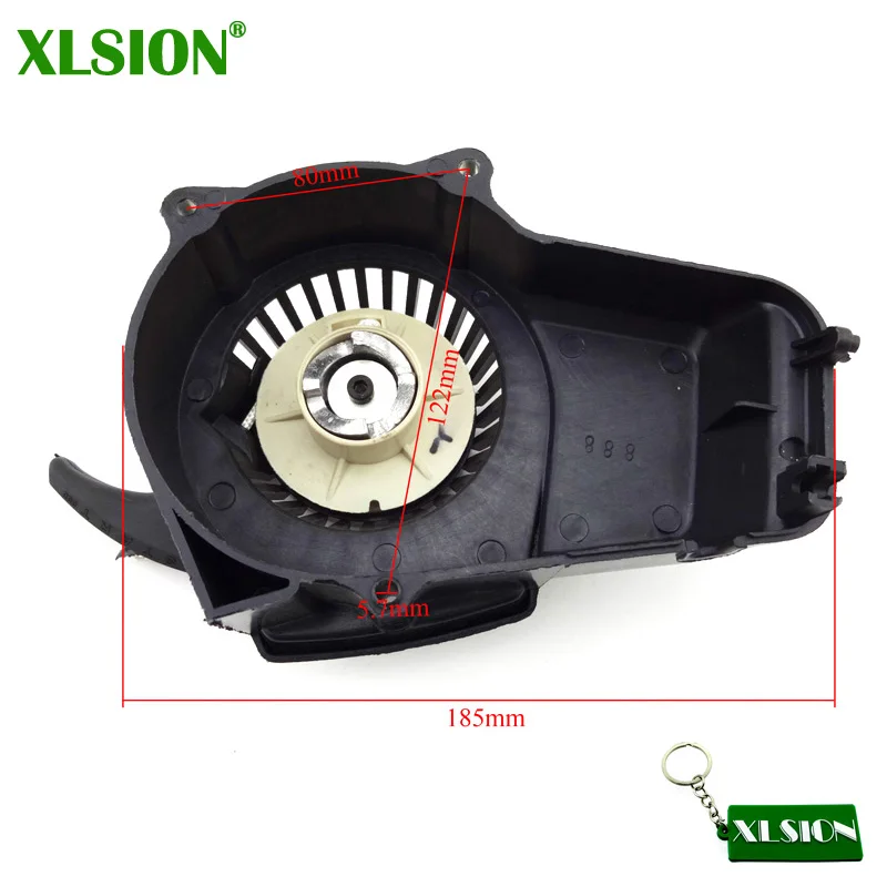 

XLSION Plastic Dirt ATV Pull Starter Recoil For 47cc 49cc Engine Minimoto Pocket Bike Mini Moto Quad 4 Wheeler 2 Stroke