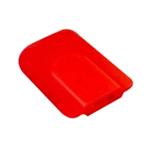 Силиконовая лопаточка, ложка, кухонная утварь, Миксер для выпечки, смеситель скребок(красный