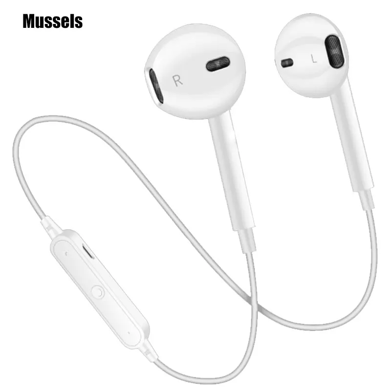Мидий Bluetooth наушники Спортивные Беспроводные bluetooth-гарнитура с защитой от пота