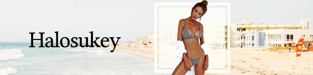 HolaSukey zestaw solidny bikini push up strój kąpielowy 2019 sexy nowe kobiety Bikinis Print stroje kąpielowe kobiety strój kąpielowy Biquini Beachwear -